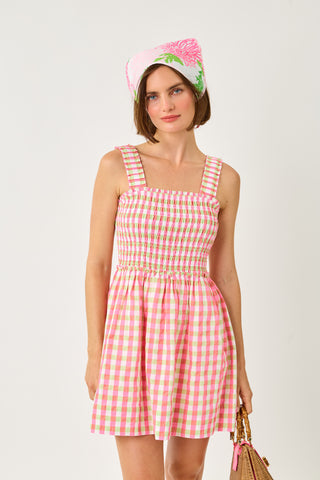 Cherry Blossom Pink Summer Lovin Gingham