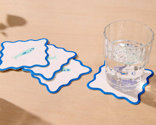 Crudité: Sardine Fish Coasters