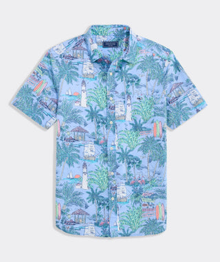 Keys to Escape Cotton Short Sleeve Shirt