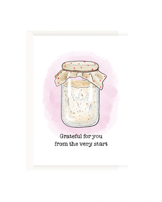 Grateful For You From The Start Card
