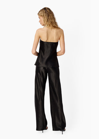 Bristol Mid Rise Crinkle Acetate Pant