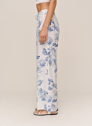 B3485-K99-304 - WIDE LEG BEACH PANT