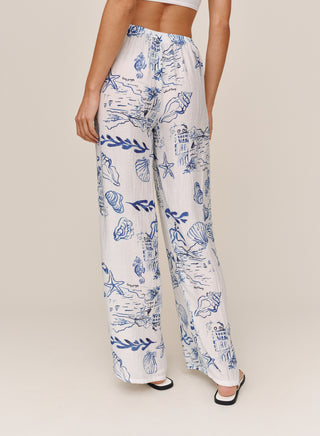 B3485-K99-304 - WIDE LEG BEACH PANT