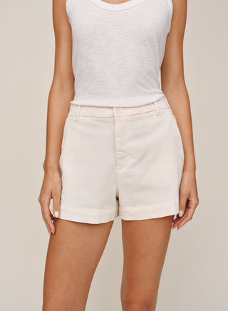 B3487-D06-303 - SIDE SLIT TENNIS SHORT
