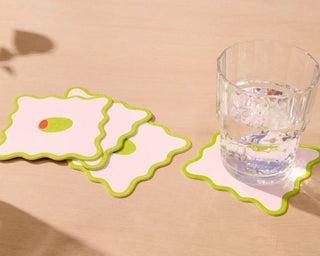 Crudité: Olive Coasters