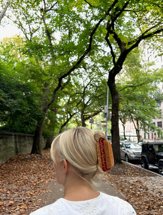 New York Hot Dog Claw Hair Clip