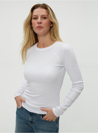 ZOLA LONG SLEEVE CREW TEE
