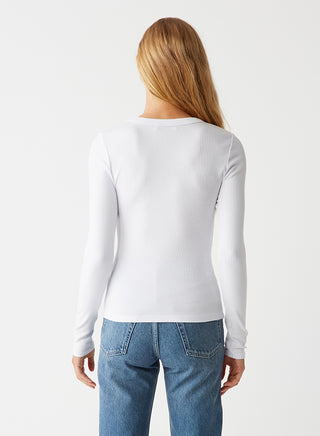 ZOLA LONG SLEEVE CREW TEE