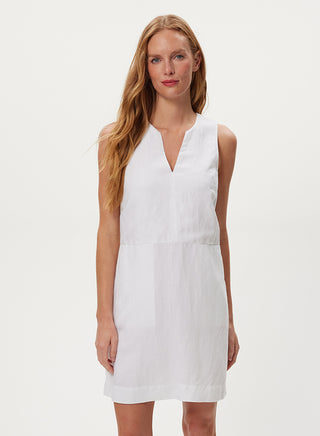MAELIE NOTCH NECK SHIFT DRESS