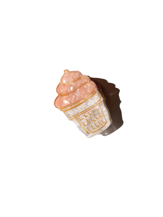 Soft Serve Ice Cream Claw Hair Clip