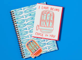 Sardine Fish Notebook