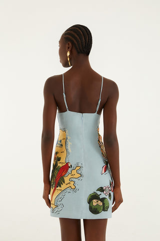 BEACHES PATH SLEEVELESS MINI DRESS