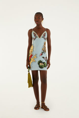 BEACHES PATH SLEEVELESS MINI DRESS