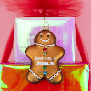 Emotionally Crumbling Ornament