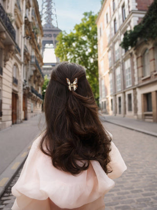 Mini Boho Monarch Claw Hair Clip
