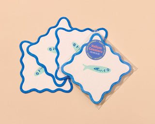 Crudité: Sardine Fish Coasters