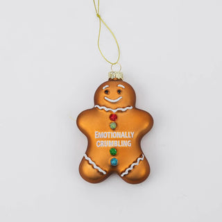 Emotionally Crumbling Ornament