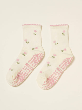 Tulip Petal Grip Sock