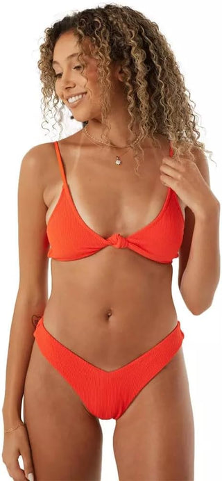 Rib Roxy Love V Front Cheeky Bikini Bottom