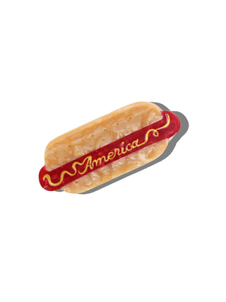 America Hotdog Claw Clip
