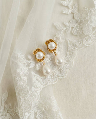 Thalassa Pearl Drop Earrings
