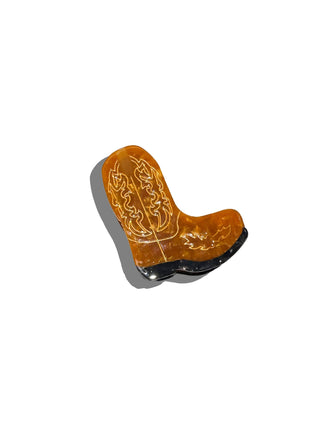 Western Cowboy Boot Claw Hair Clip