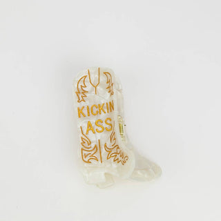 Kickin' Ass Acetate Hair Claw Clip