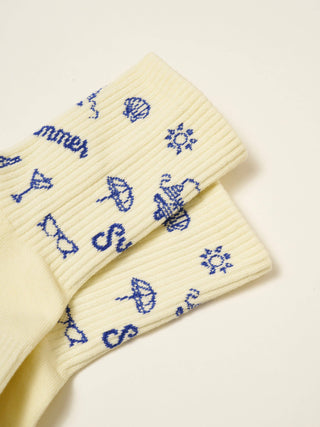 Vintage Summer Grip Sock