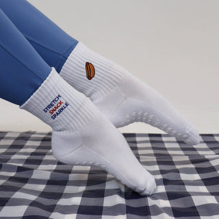 Stretch Snack Sparkle - Hotdog Grip Socks