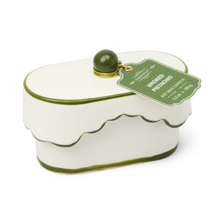 Smoked Pistachio - Chérie  5.5 oz Ceramic Candle