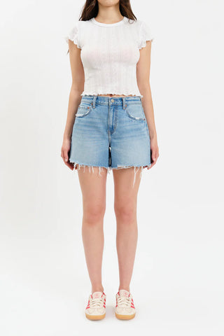 CROSSROADS MID RISE LOOSE SHORT