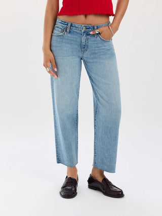 KEEPER LOW RISE CROPPED STRAIGHT