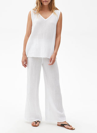 SUSIE SMOCKED WAIST PANT