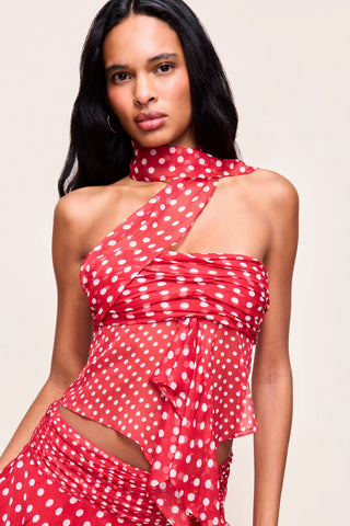 Chiffon Wrap Around Top