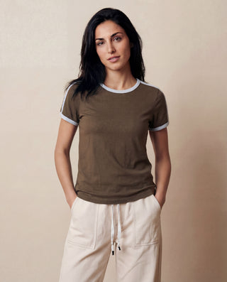 FA26-459-6418 - CLOUD JERSEY COLOR BLOCK TRACK TEE