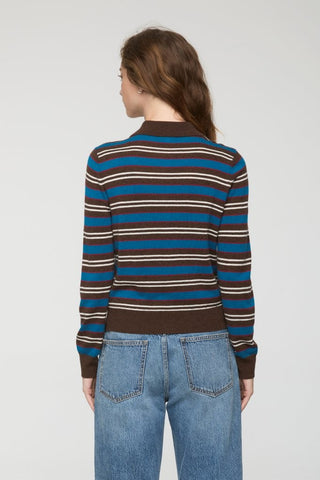 LYVIA LONG SLEEVE MERINO POLO CARDIGAN