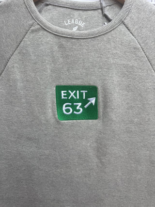 Retro Rib Babydoll Tee Exit 63