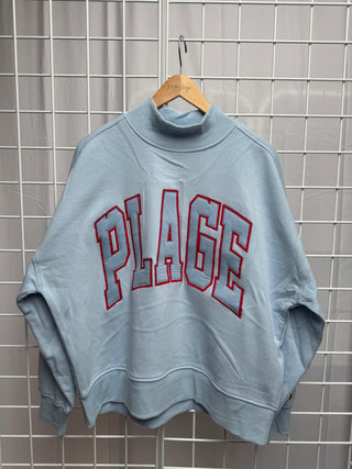 Plage Mock Neck Sweatshirt