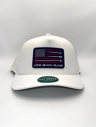 LBI Surfboard Flag Hat