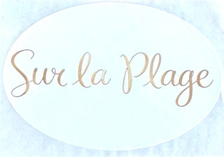 Sur La Plage Sticker