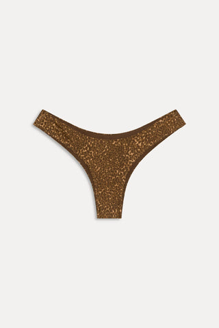 Katarina Satin Cheeky Bikini Bottom
