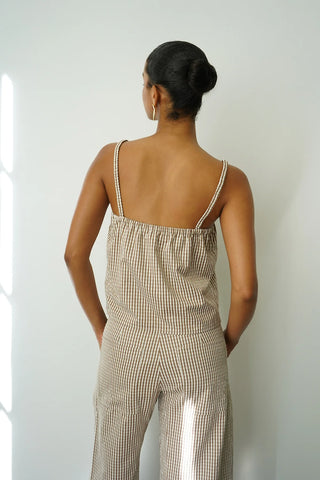 BRANDY CHECK TOP