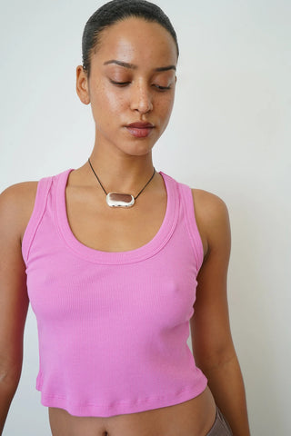 KAT RIB CROP TANK