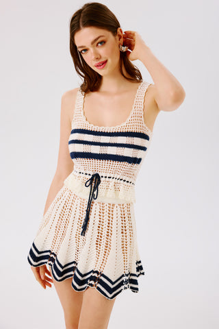Amie Hand-Crocheted Top