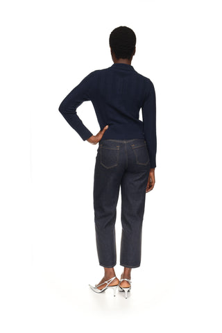 SLIM FIT RIB POLO