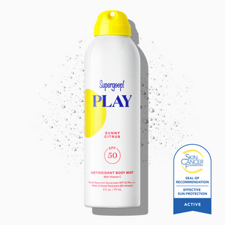 PLAY Antioxidant Body Mist SPF 50 with Vitamin C