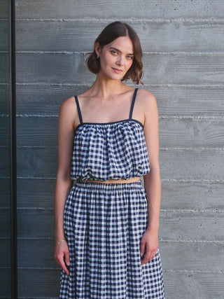 SP26-698-6247 - SOFT GINGHAM CAMI