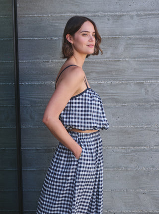 SP26-698-6247 - SOFT GINGHAM CAMI