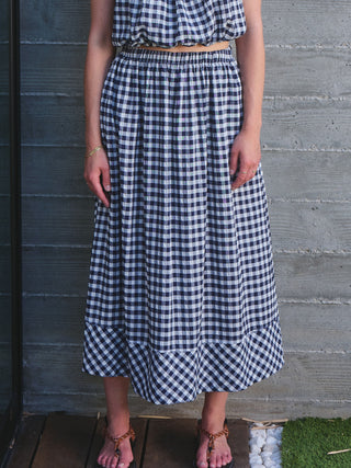 SP26-698-6272 - SOFT GINGHAM MAXI