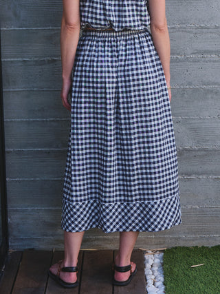 SP26-698-6272 - SOFT GINGHAM MAXI